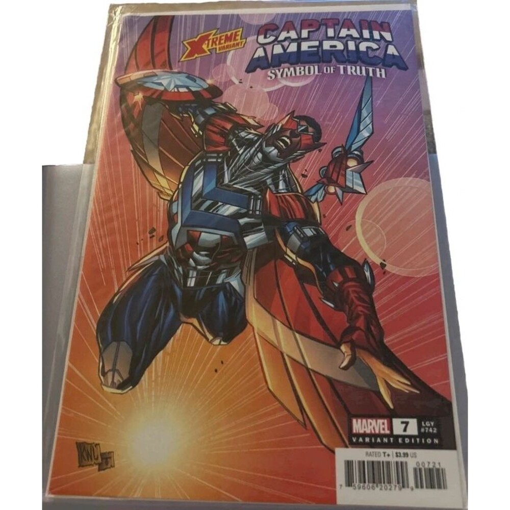 Captain America Symbol Of Truth #7 Lashley X-Treme Variant Marvel 2022. J5